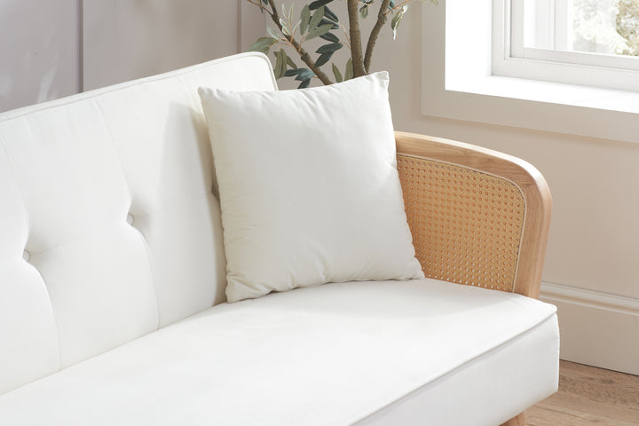 Mila Sofa Bed with Fold-Flat Mechanism and Plush Comfort