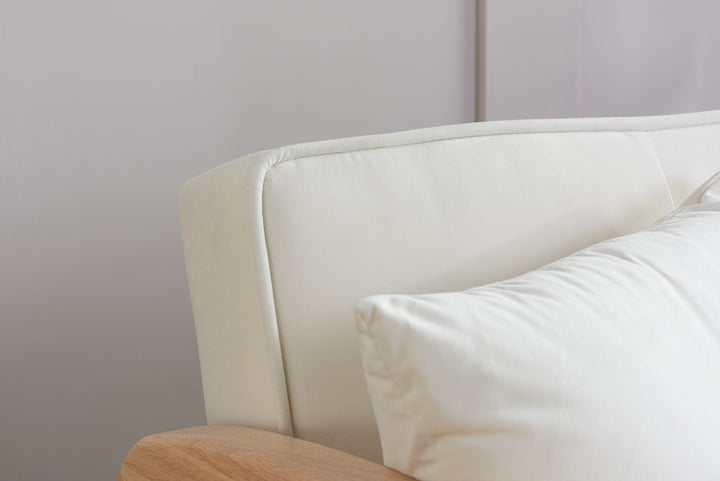 Mila Sofa Bed with Fold-Flat Mechanism and Plush Comfort