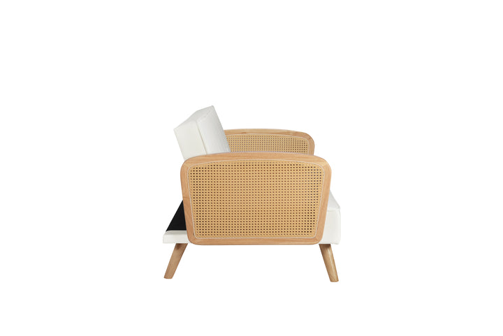 Mila Sofa Bed with Fold-Flat Mechanism and Plush Comfort