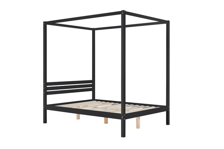 Mercia Four Poster Bed Made from Solid Wood for Timeless Elegance