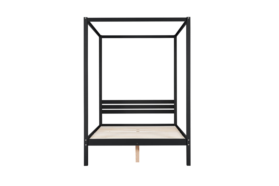 Mercia Four Poster Bed Made from Solid Wood for Timeless Elegance
