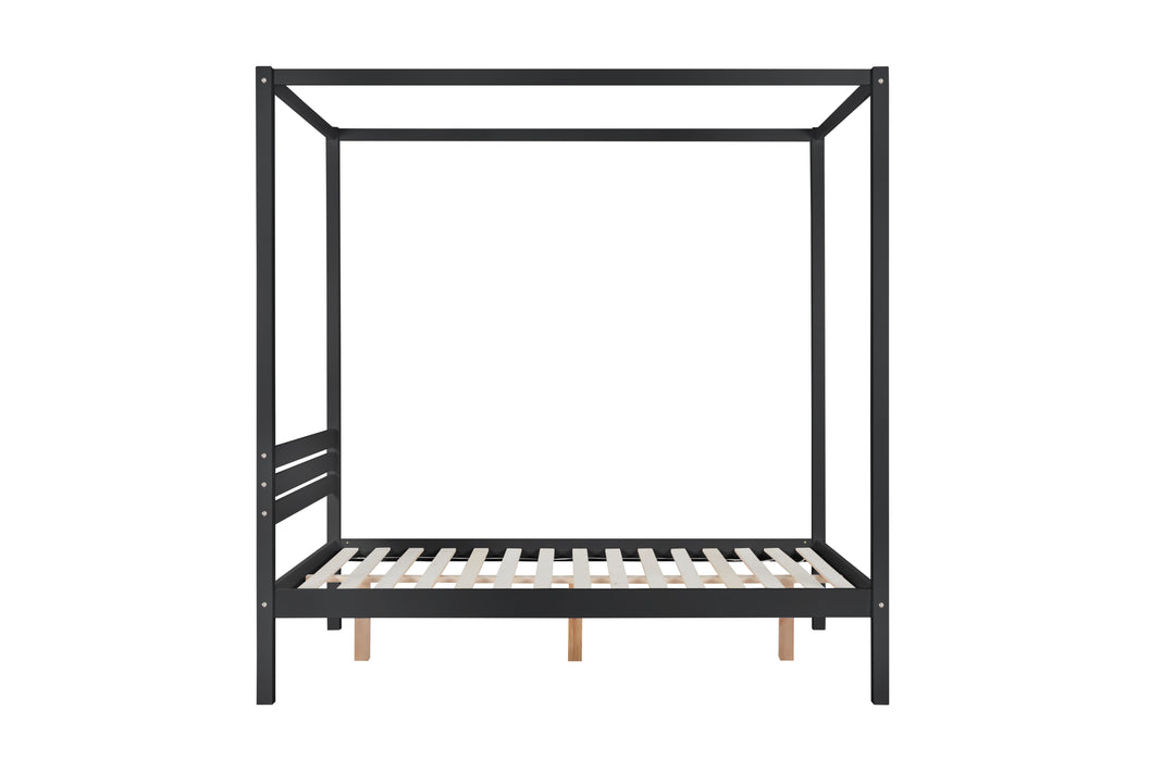 Mercia Four Poster Bed Made from Solid Wood for Timeless Elegance