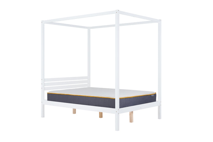Mercia Four Poster Bed Made from Solid Wood for Timeless Elegance