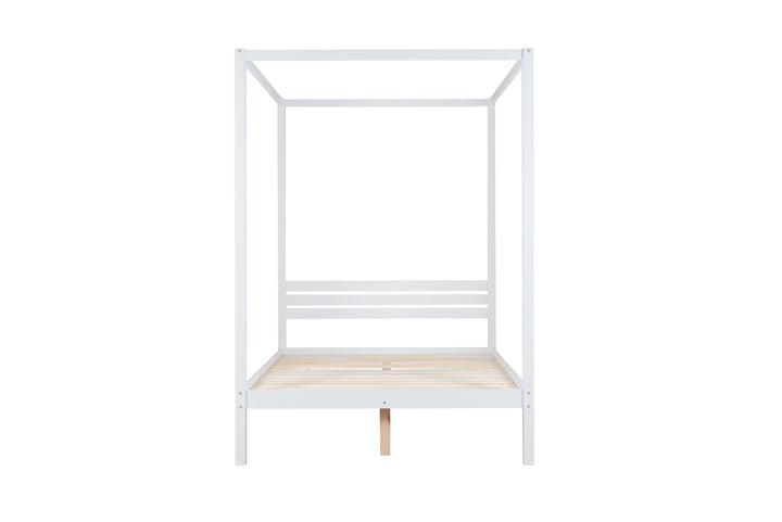 Mercia Four Poster Bed Made from Solid Wood for Timeless Elegance