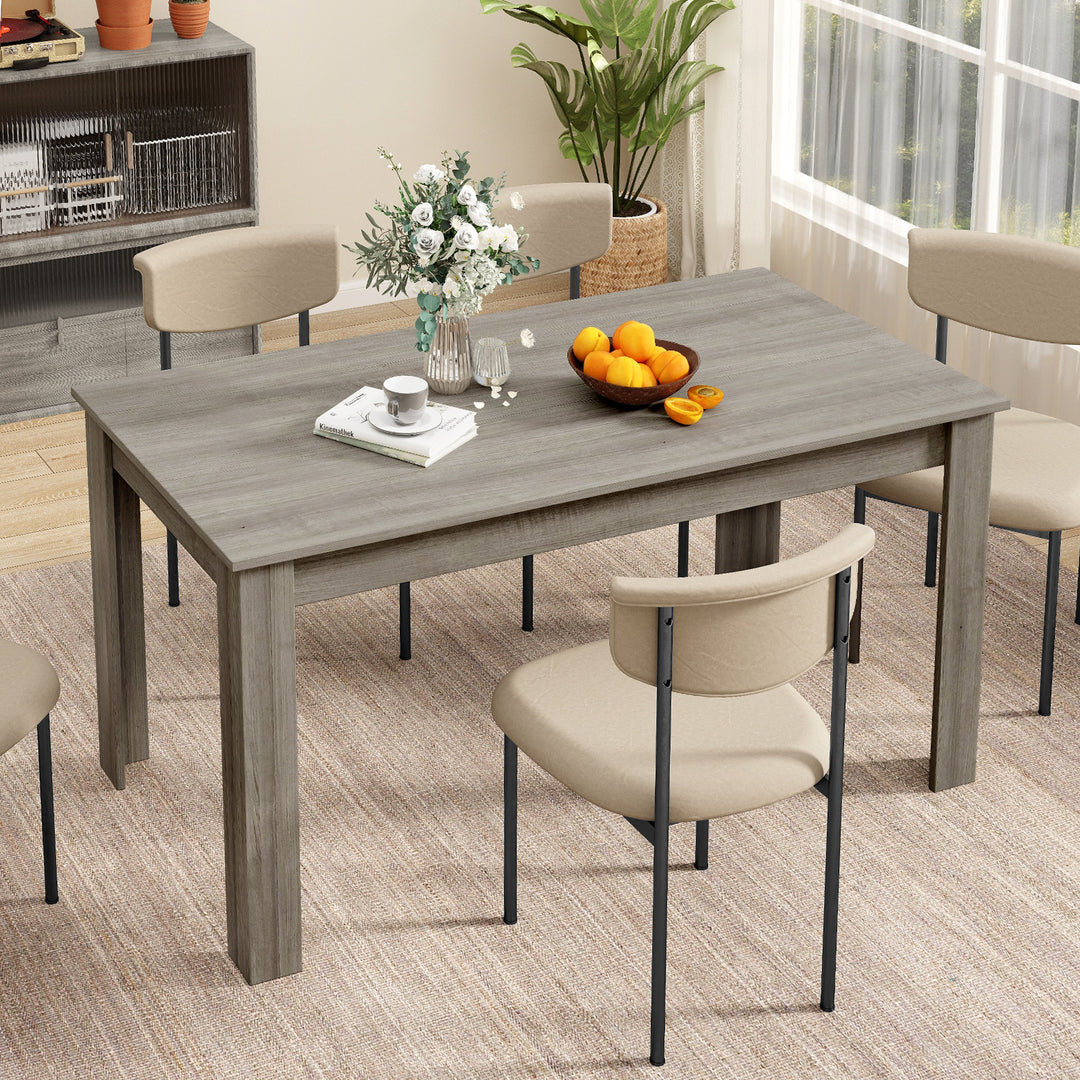 Modern Rectangular Kitchen Table for Breakfast Nook, Kitchen