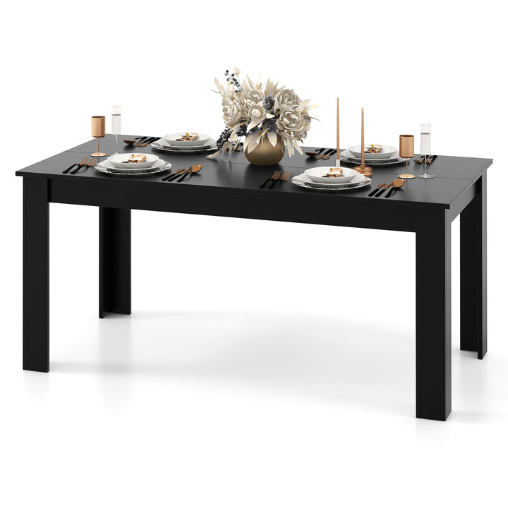 Modern Rectangular Kitchen Table for Breakfast Nook, Kitchen - TidySpaces