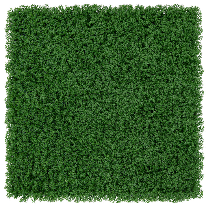 12 Pieces 50 x 50cm Artificial Grass Wall Panels for Garden Yard Balcony Home