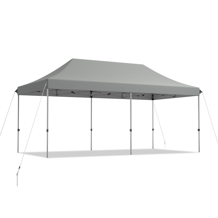 6 x 3m Pop Up Gazebo with 3 Height Positions and Wheeled Storage Bag