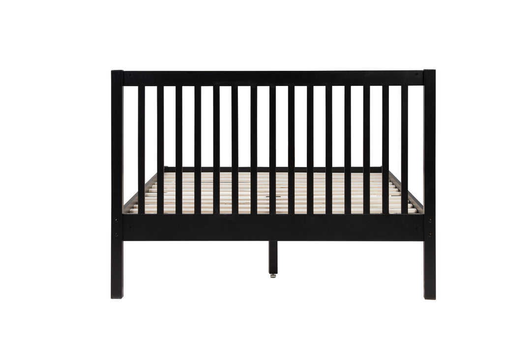 Nova Solid Wood Bed Frame with Tall Headboard for Minimalist Bedrooms