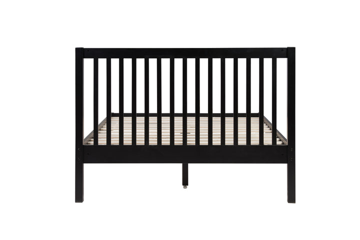 Nova Solid Wood Bed Frame with Tall Headboard for Minimalist Bedrooms
