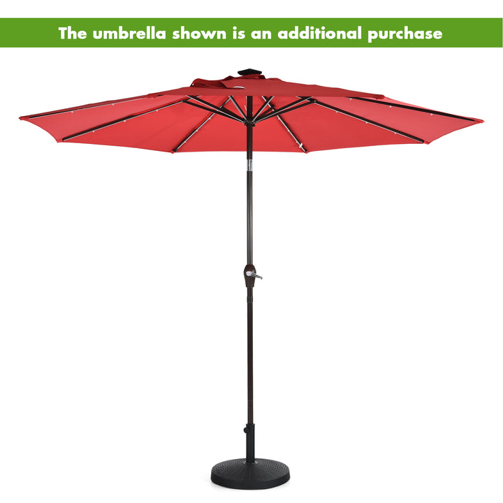 Round Umbrella Stand for 3.8 and 4.8 cm Diameter Pole