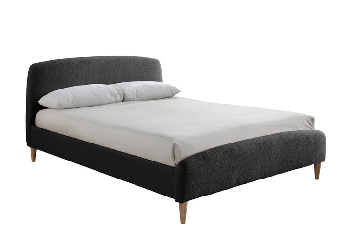 Otley Fabric Bed Frame with Super Soft Teddy Bear Upholstery for Cozy Bedrooms