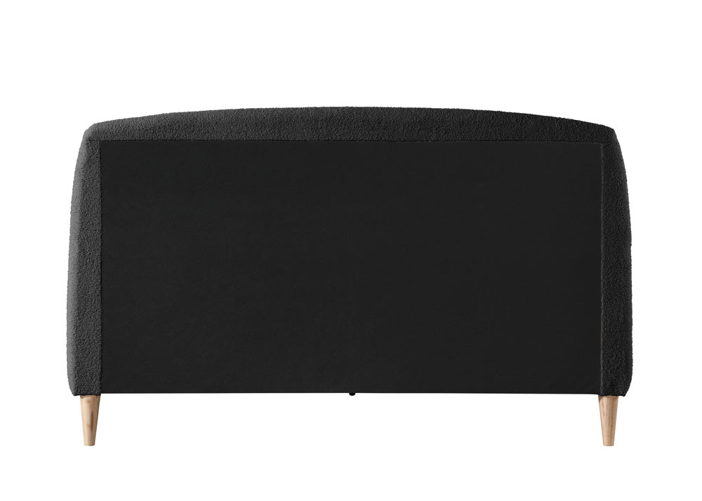 Otley Fabric Bed Frame with Super Soft Teddy Bear Upholstery for Cozy Bedrooms