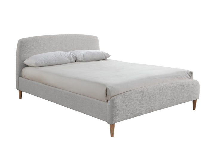 Otley Fabric Bed Frame with Super Soft Teddy Bear Upholstery for Cozy Bedrooms