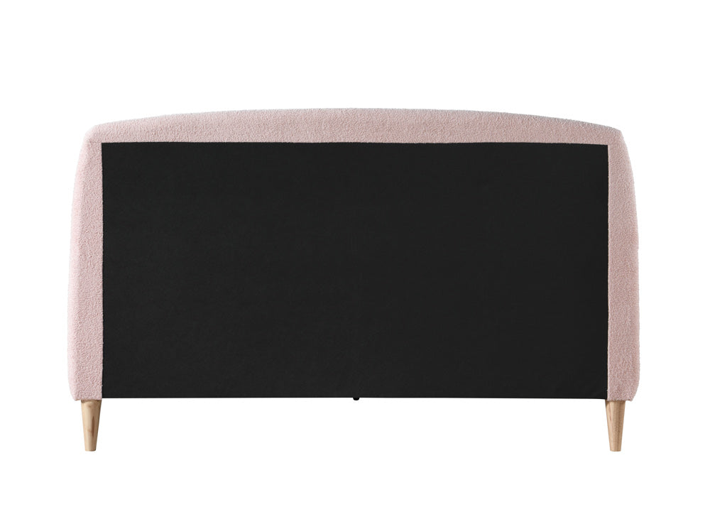 Otley Fabric Bed Frame with Super Soft Teddy Bear Upholstery for Cozy Bedrooms