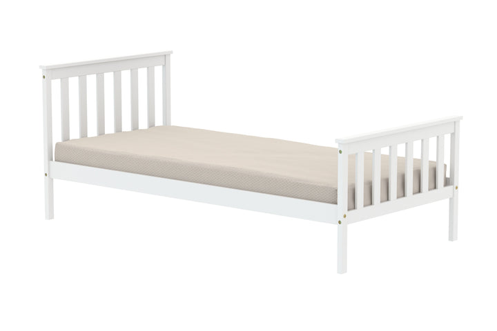 Oxford Bed Frame with Solid Slatted Base for Modern Farmhouse Style