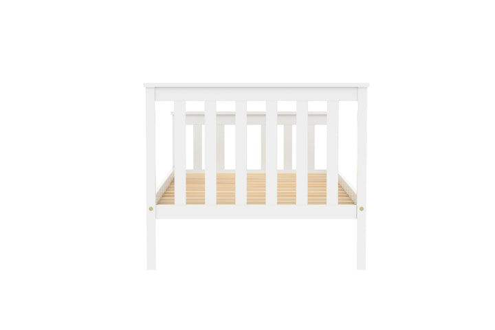 Oxford Bed Frame with Solid Slatted Base for Modern Farmhouse Style