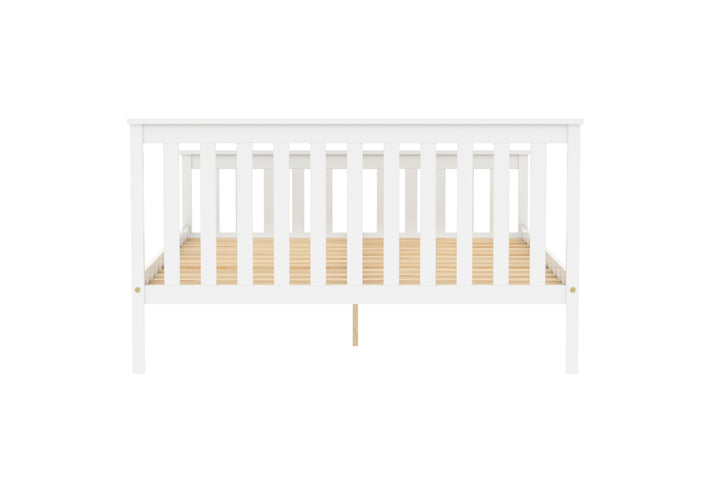 Oxford Bed Frame with Solid Slatted Base for Modern Farmhouse Style