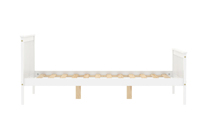 Oxford Bed Frame with Solid Slatted Base for Modern Farmhouse Style