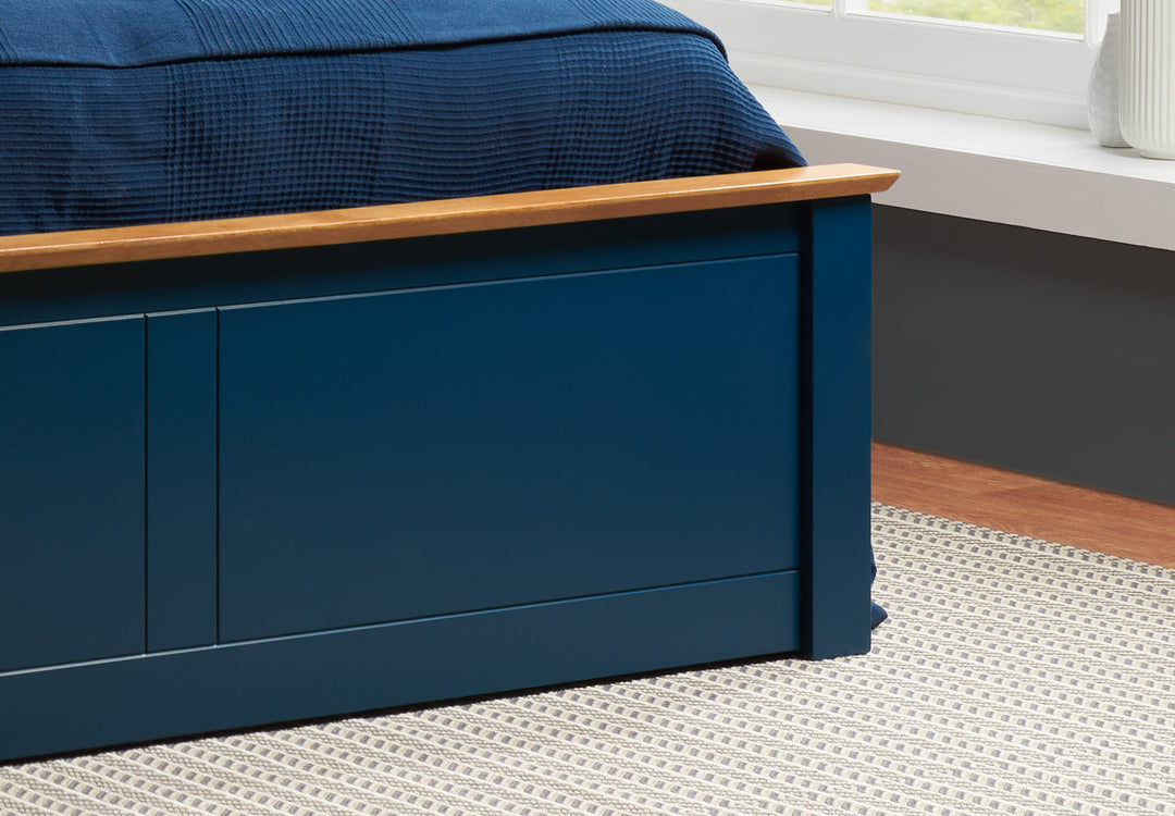 Phoenix Wooden Ottoman Bed with Ample Storage in Multiple Finishes