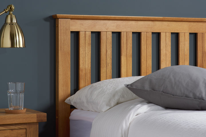 Phoenix Wooden Ottoman Bed with Ample Storage in Multiple Finishes