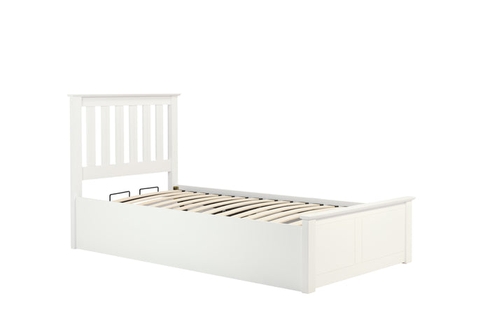 Phoenix Wooden Ottoman Bed with Ample Storage in Multiple Finishes