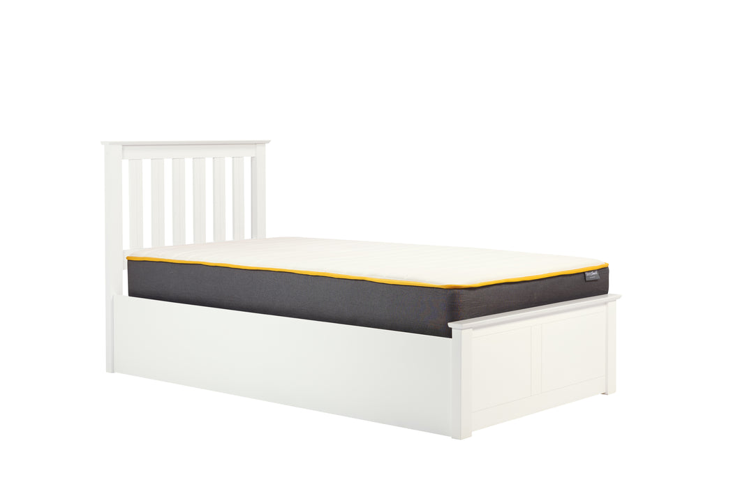 Phoenix Wooden Ottoman Bed with Ample Storage in Multiple Finishes