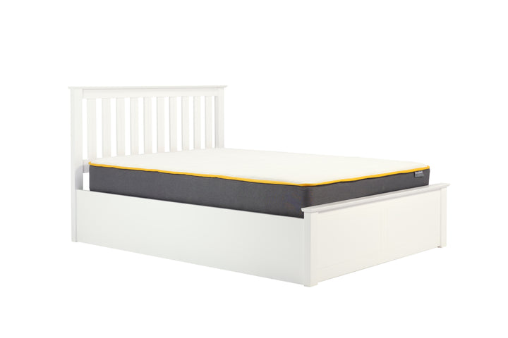 Phoenix Wooden Ottoman Bed with Ample Storage in Multiple Finishes