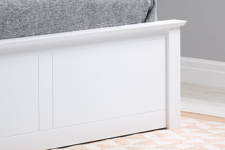 Phoenix Wooden Ottoman Bed with Ample Storage in Multiple Finishes