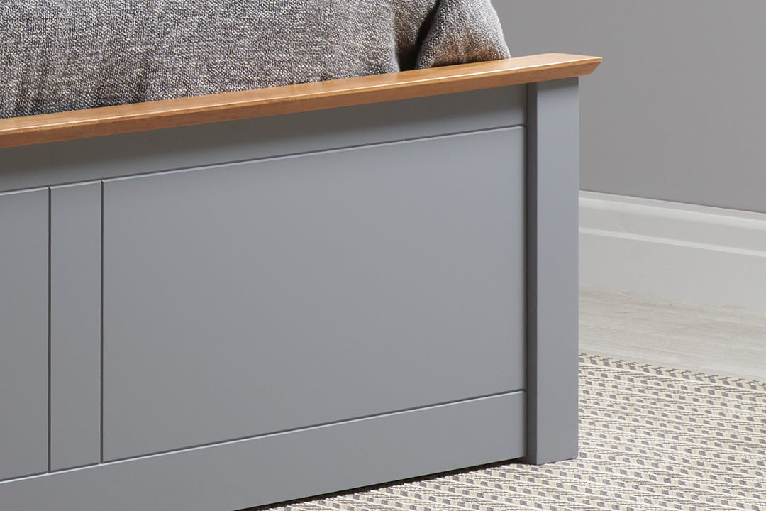 Phoenix Wooden Ottoman Bed with Ample Storage in Multiple Finishes