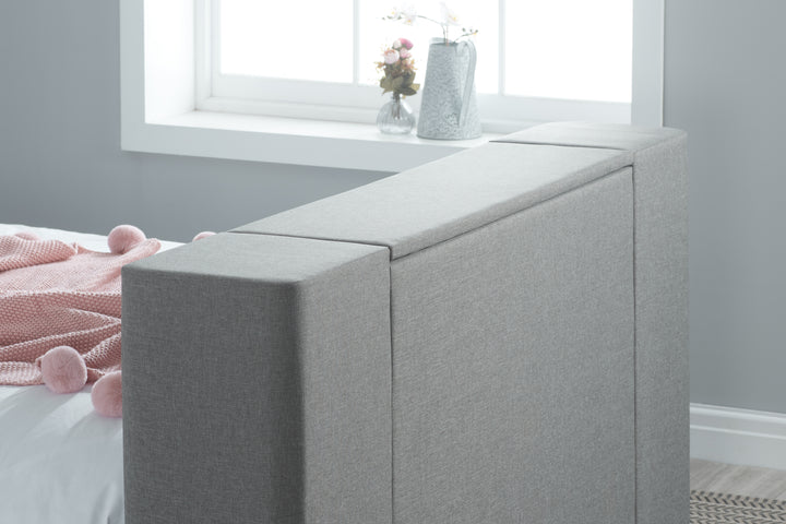 Plaza Luxury TV Bed with Remote Controlled Lift for Ultimate Comfort