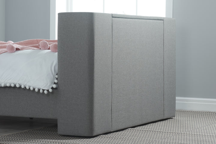 Plaza Luxury TV Bed with Remote Controlled Lift for Ultimate Comfort