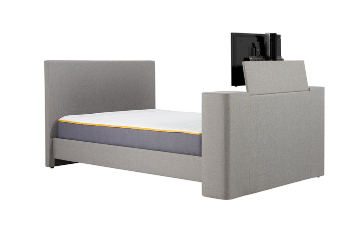 Plaza Luxury TV Bed with Remote Controlled Lift for Ultimate Comfort