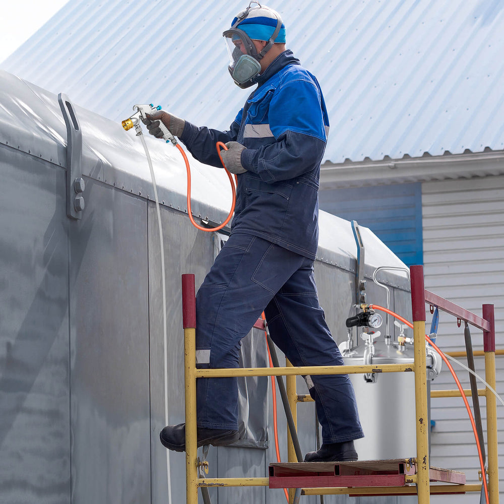 15L Pressure Paint Tank with Spray Gun and Adjusting Spray Range - TidySpaces