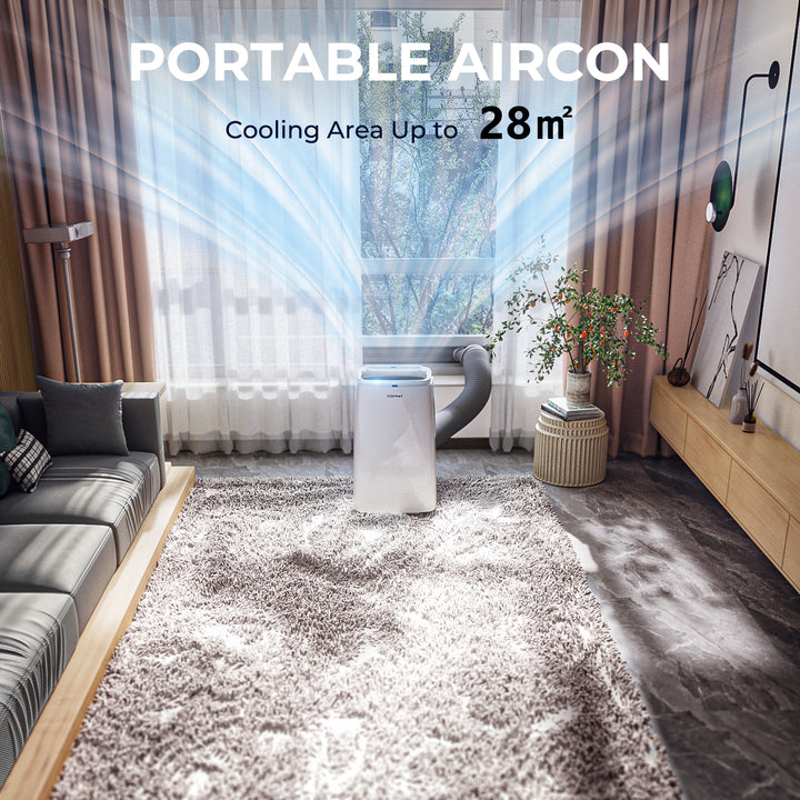 Portable Air Conditioner with Remote Control 9000/12000 BTU - TidySpaces
