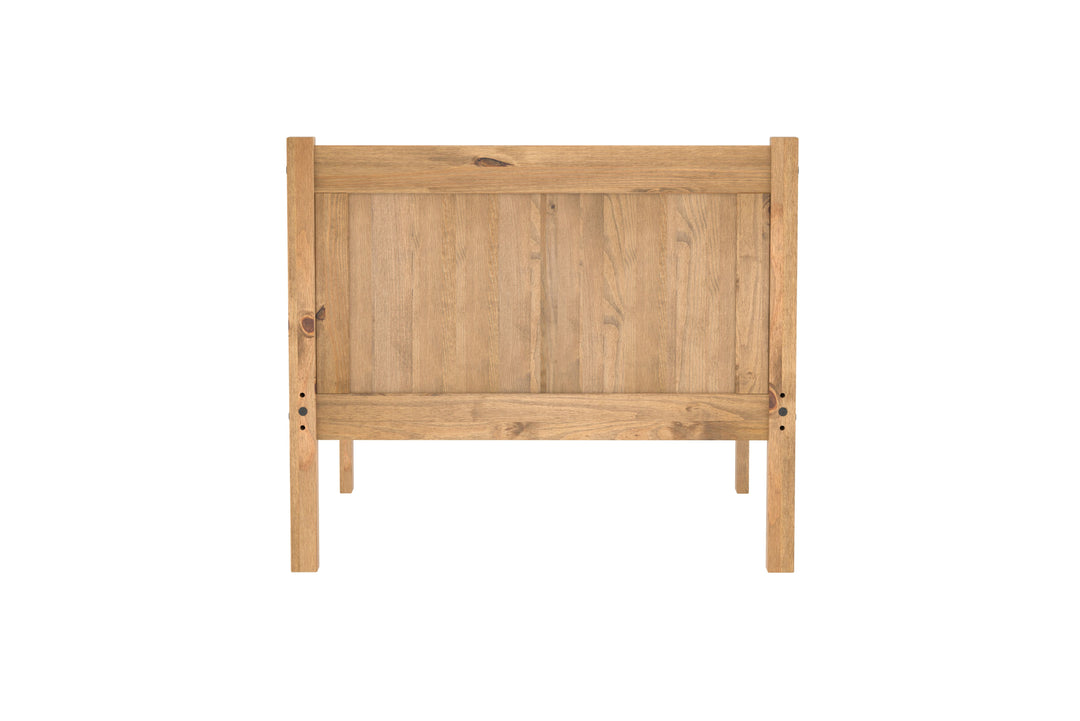 Rio Solid Pine Bed with Slatted Base for Enhanced Support and Airflow