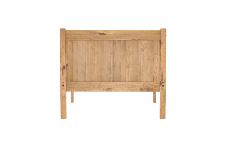 Rio Solid Pine Bed with Slatted Base for Enhanced Support and Airflow
