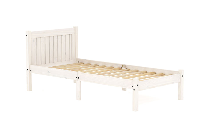 Rio Solid Pine Bed with Slatted Base for Enhanced Support and Airflow