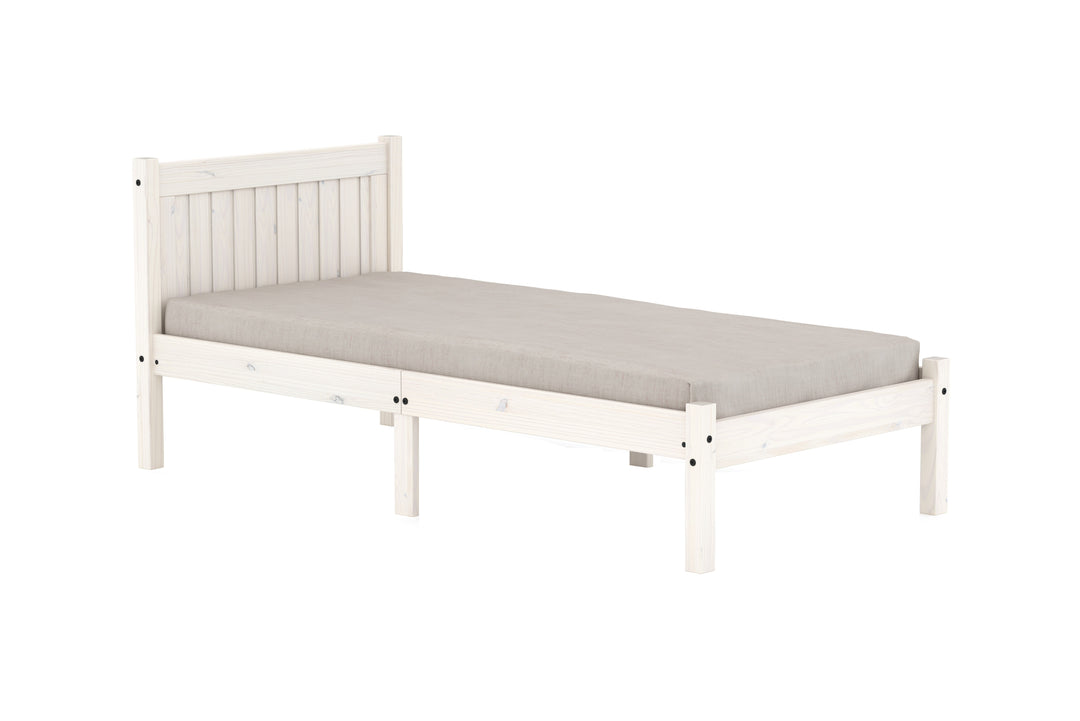 Rio Solid Pine Bed with Slatted Base for Enhanced Support and Airflow