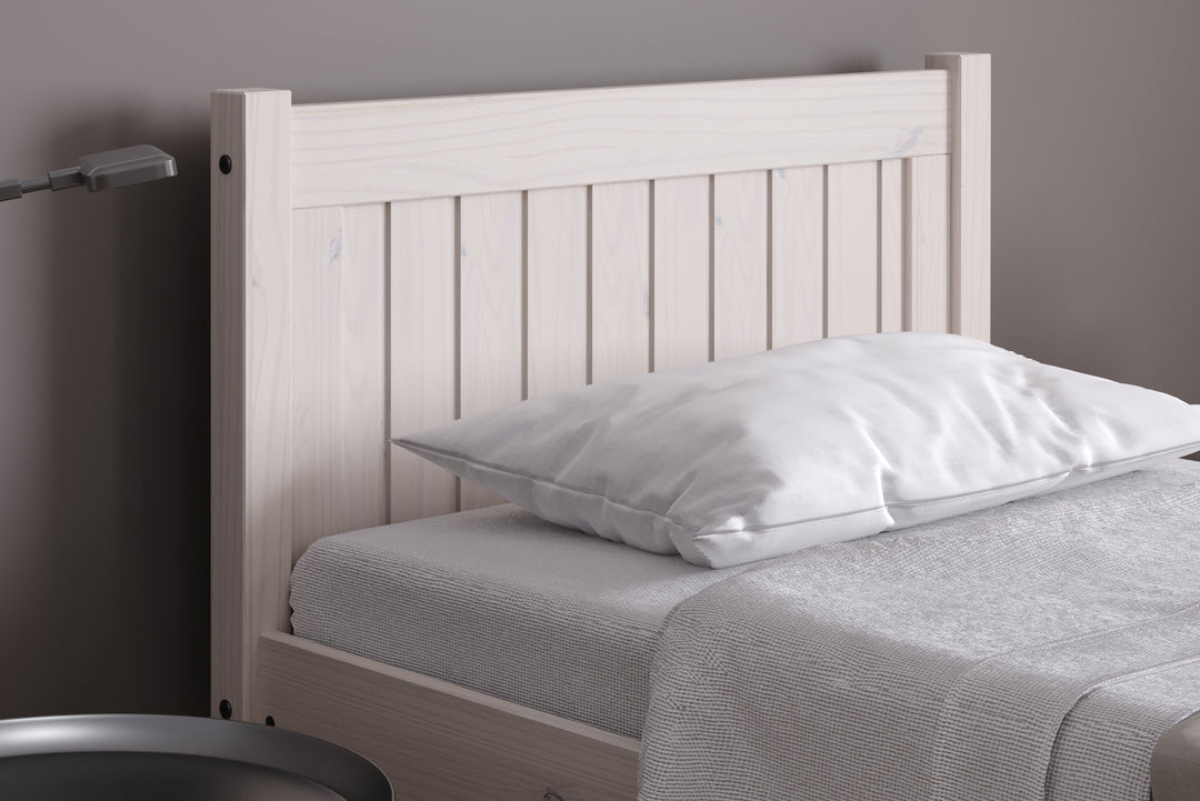 Rio Solid Pine Bed with Slatted Base for Enhanced Support and Airflow