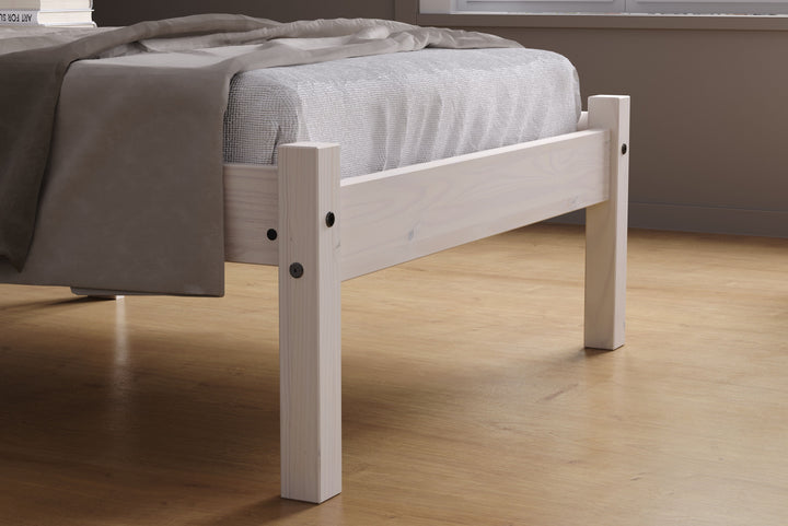 Rio Solid Pine Bed with Slatted Base for Enhanced Support and Airflow