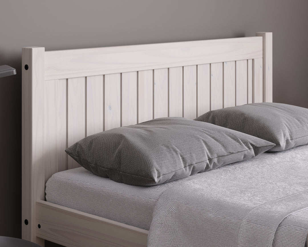 Rio Solid Pine Bed with Slatted Base for Enhanced Support and Airflow