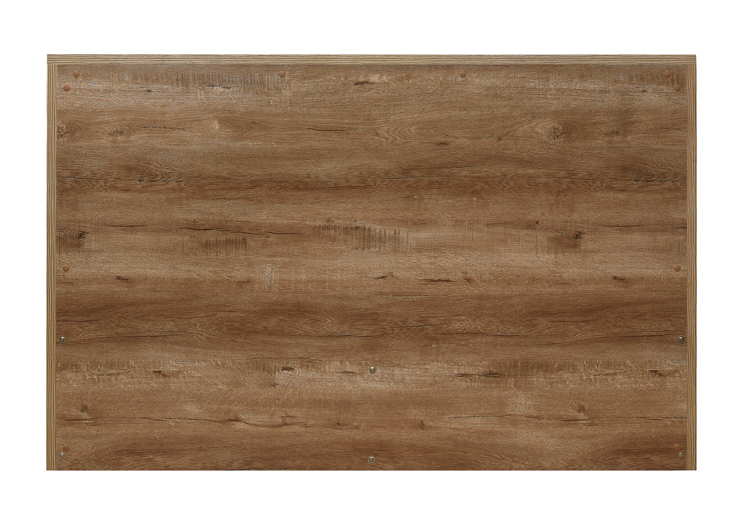 Stockwell Rustic Oak Bed with Spacious Drawers and Solid Slatted Base