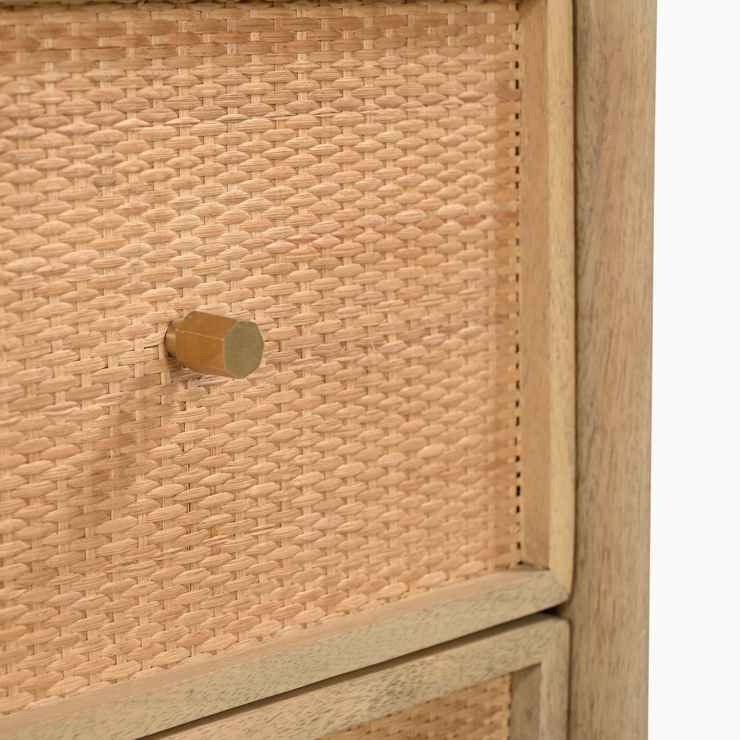 Dylan Two Drawer Side Table - TidySpaces