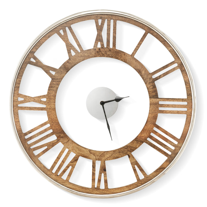 15.5/20 Inch Silent Wall Clock with Classic Frame