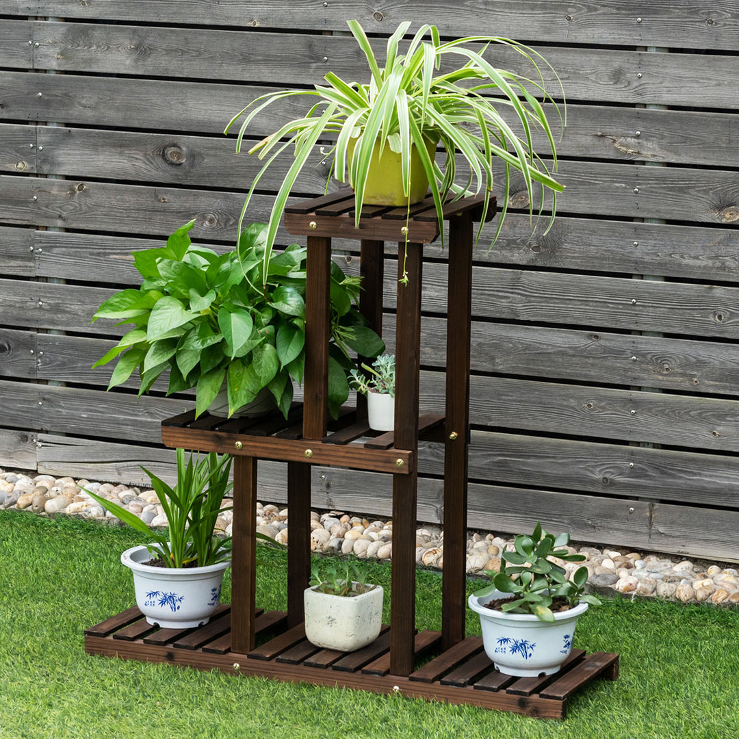 3-Tier Plant Pot Holder for Garden Balcony Patio