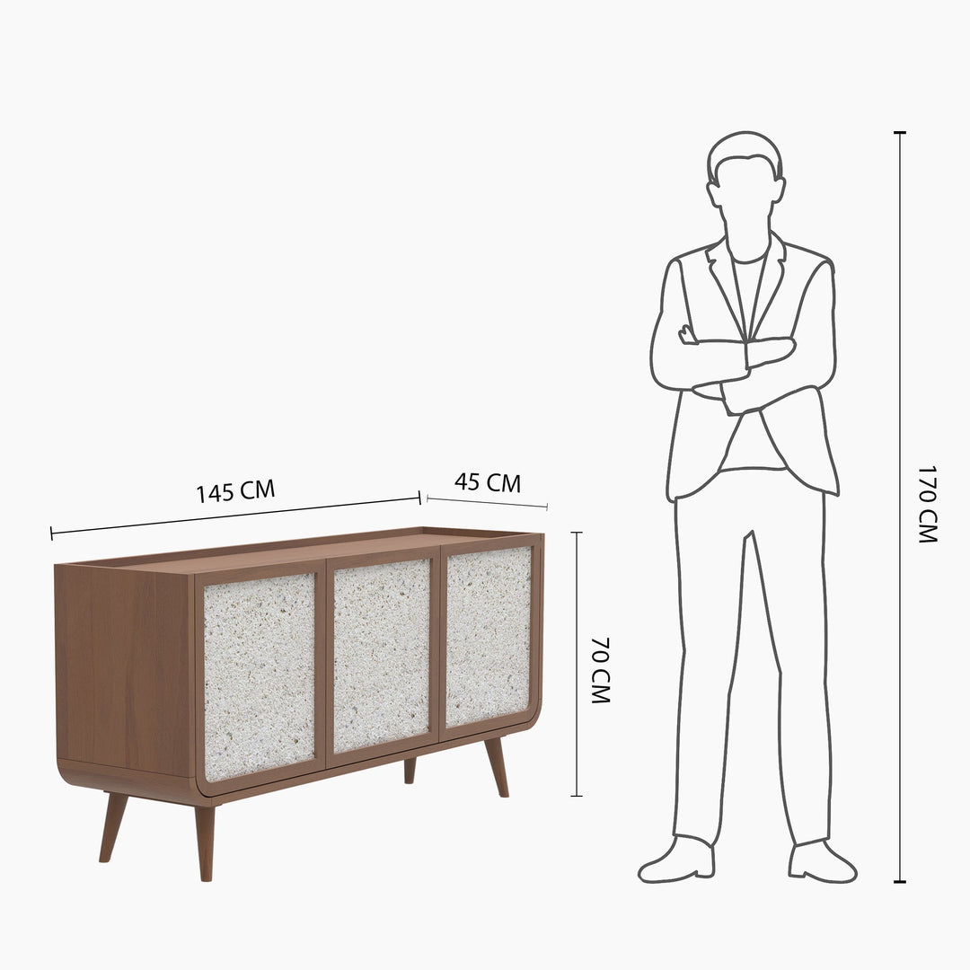 Oxy Three Door Cabinet