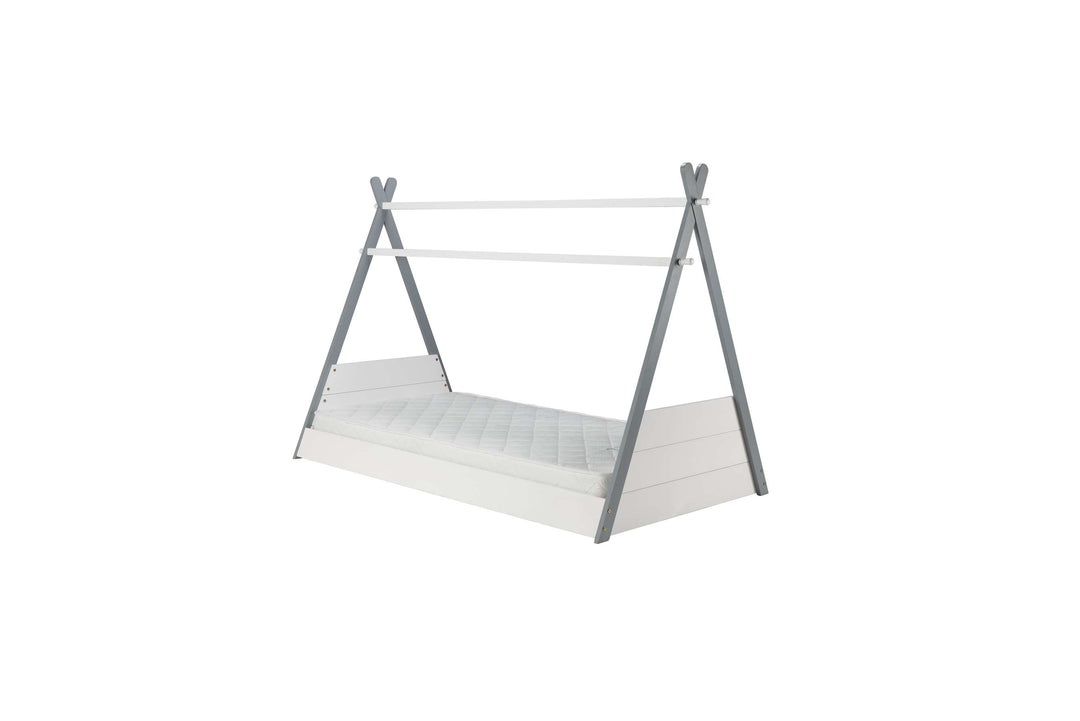 Adventure Teepee Single Bed with Solid Slatted Base for Children's Rooms