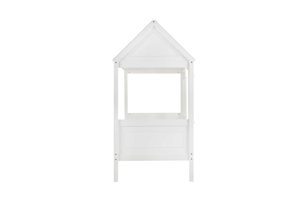 Cozy Treehouse Single Bed with Playful Design for Children's Bedrooms