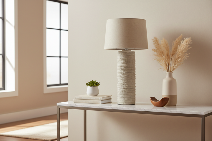 Tall-Tuscan-Grey-Lamp - TidySpaces